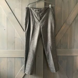 Talbots women’s wool tweed pants, curvy 14